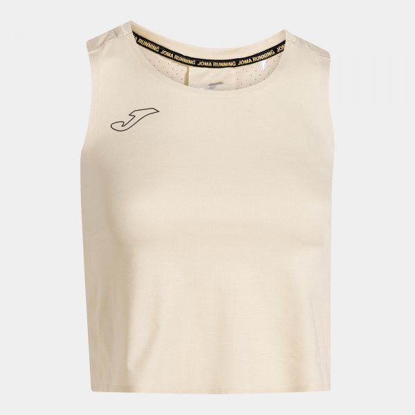 R-CITY OZONE SLEEVELESS SHIRT BEIGE