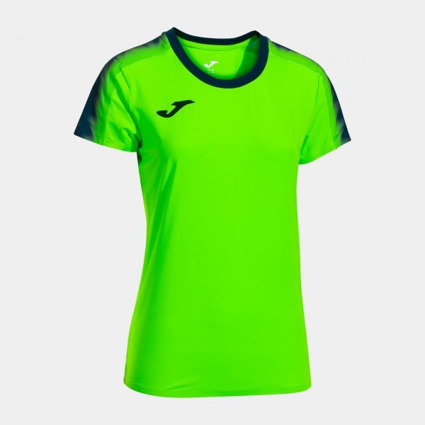 ELITE XI SHORT SLEEVE T-SHIRT FLUOR GREEN DARK NAVY