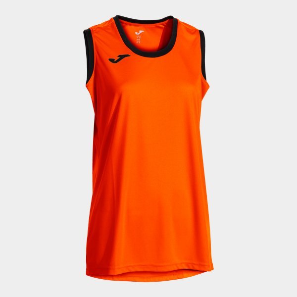 FINAL BASKET III SLEEVELESS SHIRT ORANGE BLACK