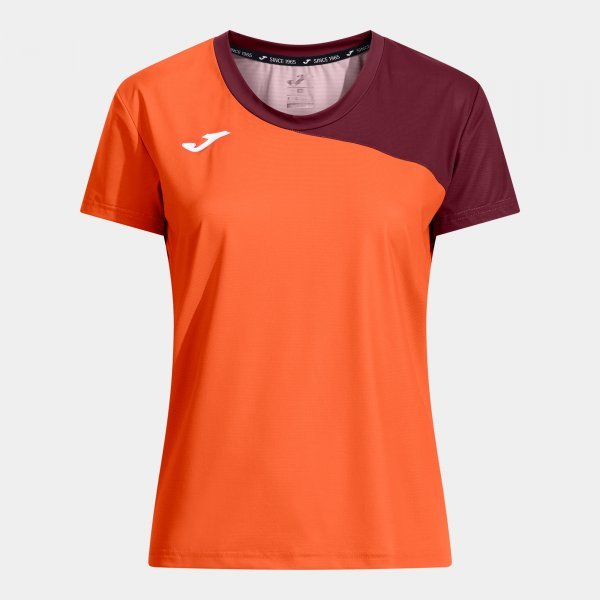 CHALLENGE SHORT SLEEVE T-SHIRT BURGUNDY