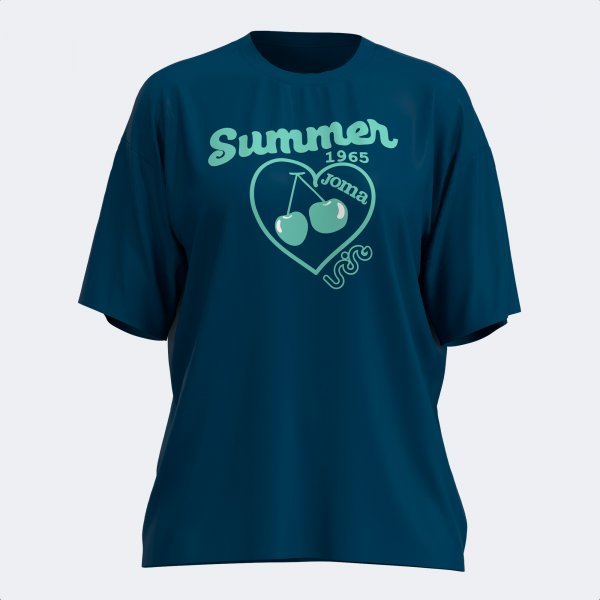 CASUAL NATACION SHORT SLEEVE T-SHIRT BLUE