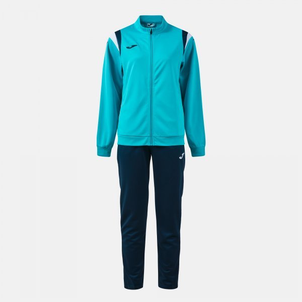 TERRA TRACKSUIT FLUOR TURQUOISE DARK NAVY