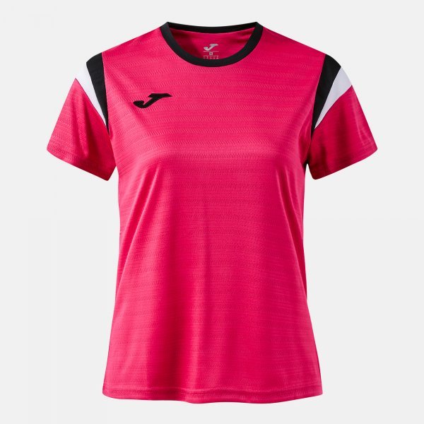 TERRA SHORT SLEEVE T-SHIRT FUCHSIA BLACK