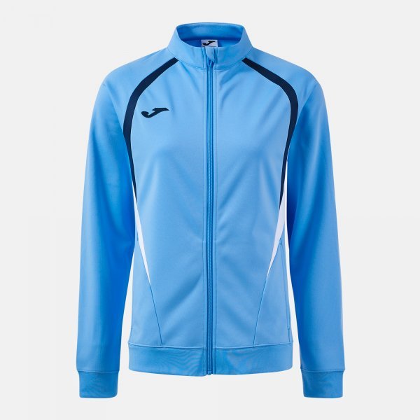 CHAMPIONSHIP 20 FULL ZIP SWEATSHIRT SKY BLUE LIGHT BROWN