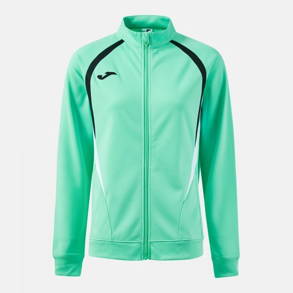 CHAMPIONSHIP 20 FULL ZIP SWEATSHIRT LIGHT GREEN BLACK