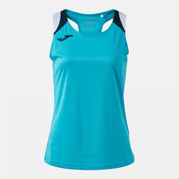 TERRA TANK TOP FLUOR TURQUOISE DARK NAVY