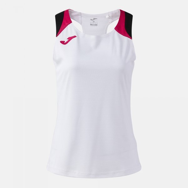 TERRA TANK TOP WHITE FUCHSIA