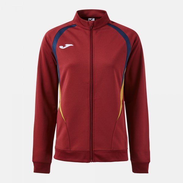 CHAMPIONSHIP 20 FULL ZIP SWEATSHIRT DARK RED DARK NAVY