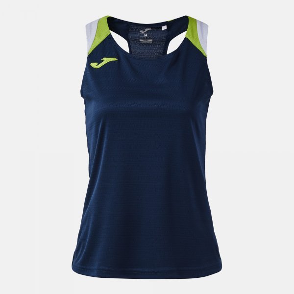 TERRA TANK TOP DARK NAVY LIME