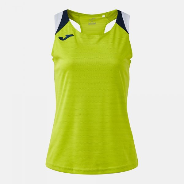 TERRA TANK TOP LIME DARK NAVY