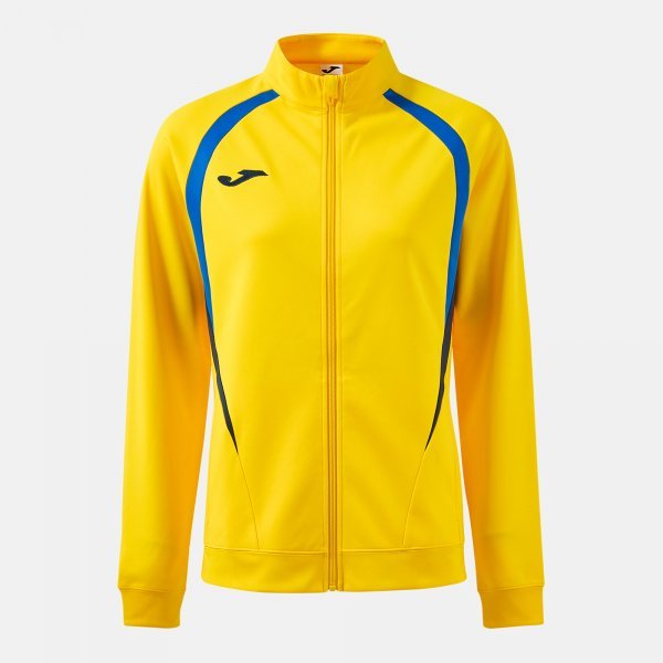 CHAMPIONSHIP 20 FULL ZIP SWEATSHIRT YELLOW ROYAL BLUE