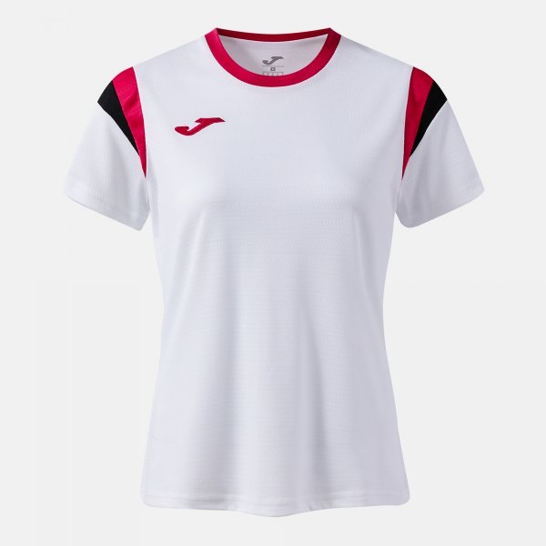 TERRA SHORT SLEEVE T-SHIRT WHITE FUCHSIA