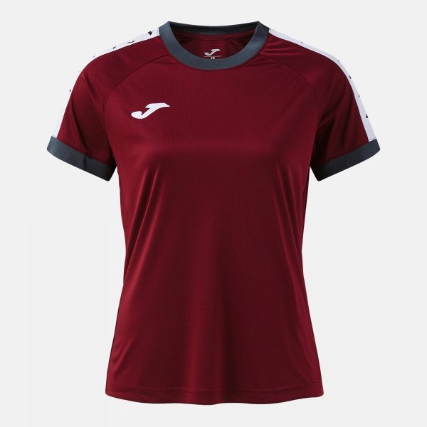 ICONO SHORT SLEEVE T-SHIRT BURGUNDY DARK GRAY