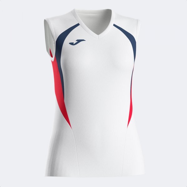 CHAMPIONSHIP 20 SLEEVELESS SHIRT WHITE DARK NAVY