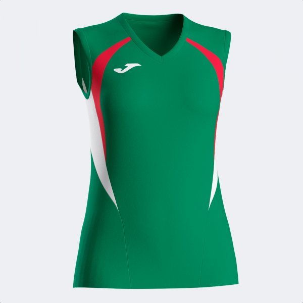 CHAMPIONSHIP 20 SLEEVELESS SHIRT GREEN RED