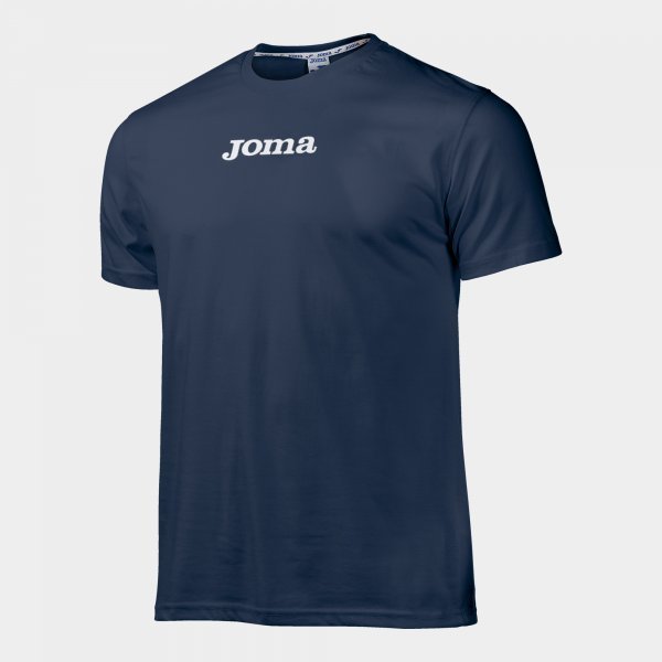 S/L COTTON T-SHIRT NAVY BLUE