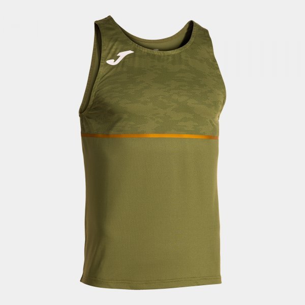 RECORD III SLEEVELESS SHIRT GREEN