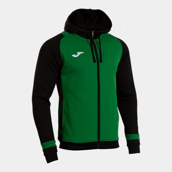 PHOENIX III ZIP-UP HOODIE GREEN BLACK