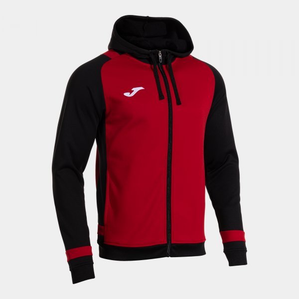 PHOENIX III ZIP-UP HOODIE RED BLACK