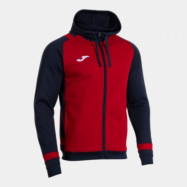 PHOENIX III ZIP-UP HOODIE RED NAVY BLUE