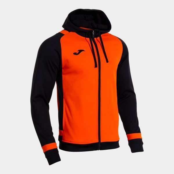 PHOENIX III ZIP-UP HOODIE ORANGE BLACK