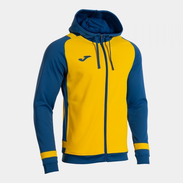 PHOENIX III ZIP-UP HOODIE YELLOW ROYAL BLUE