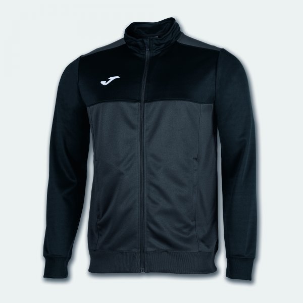 JACKET WINNER DARK GREY-BLACK