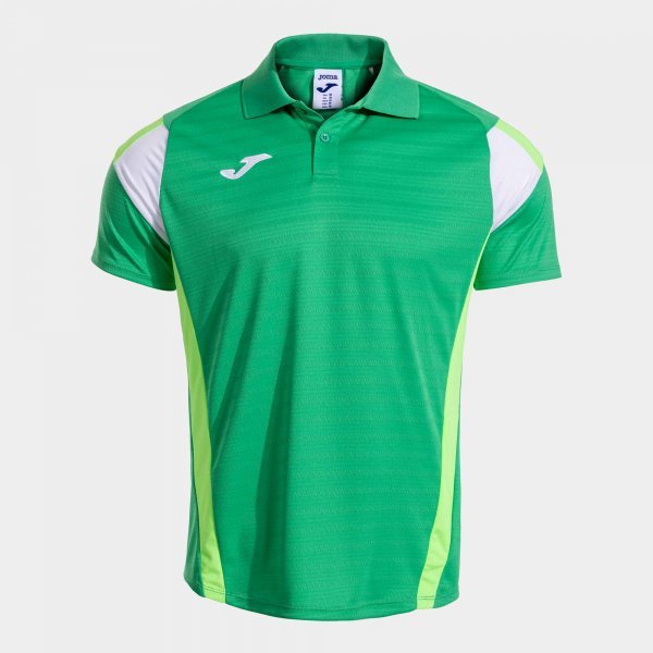 MONTREAL SHORT SLEEVE POLO GREEN FLUOR GREEN
