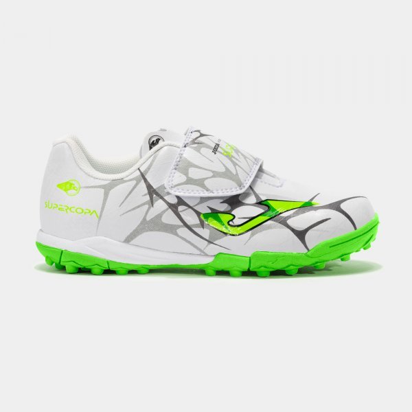 SUPER COPA JR 2502 WHITE FLUOR GREEN TURF