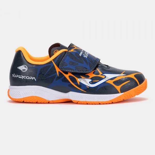 SUPER COPA JR 2503 NAVY BLUE FLUOR ORANGE INDOOR 39