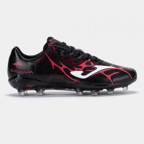 SUPER COPA 2531 BLACK RED FIRM GROUND