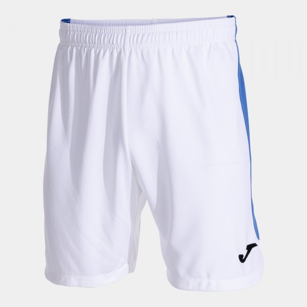 PERFORMANCE SHORT WHITE ROYAL BLUE