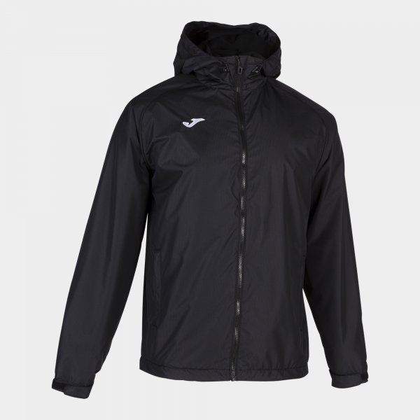CERVINO FLEECE RAINCOAT BLACK