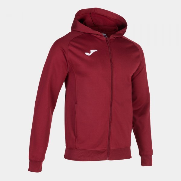 MENFIS HOODED JACKET BURGUNDY