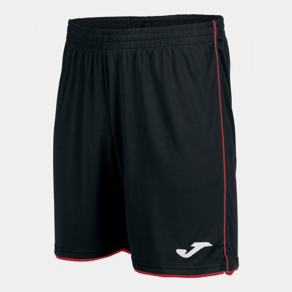 TEAM SHORTS BLACK-RED