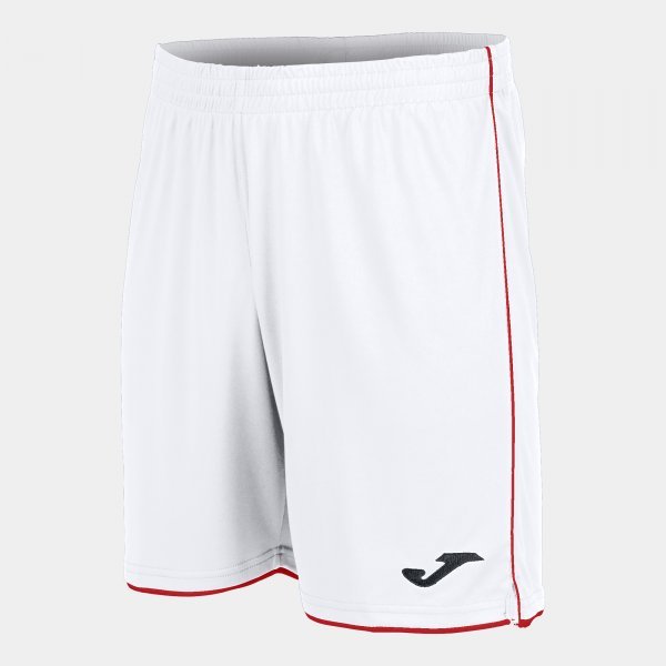 TEAM SHORTS WHITE-RED
