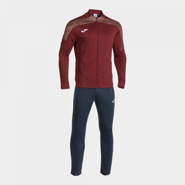 CHAMPIONSHIP VIII TRACKSUIT BURGUNDY NAVY BLUE