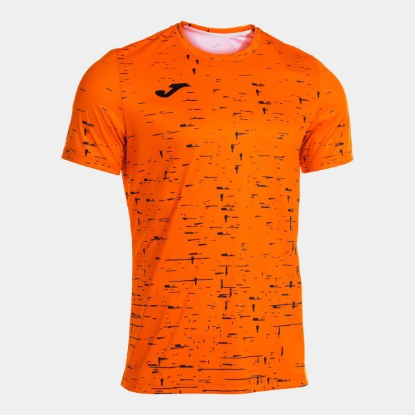 PERFORMANCE SHORT SLEEVE T-SHIRT ORANGE BLACK 14 (XS)