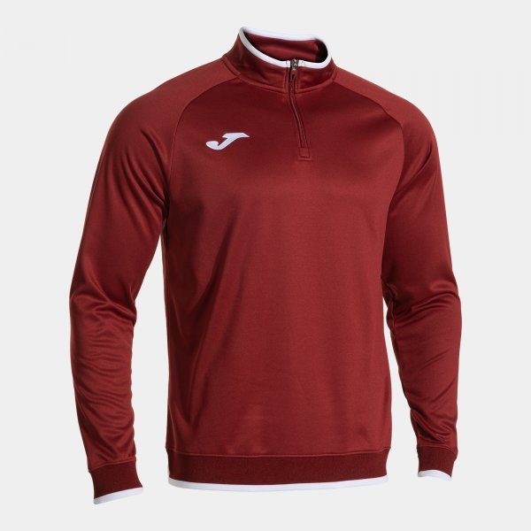 VICTORY  SWEATSHIRT BURGUNDY BLACK