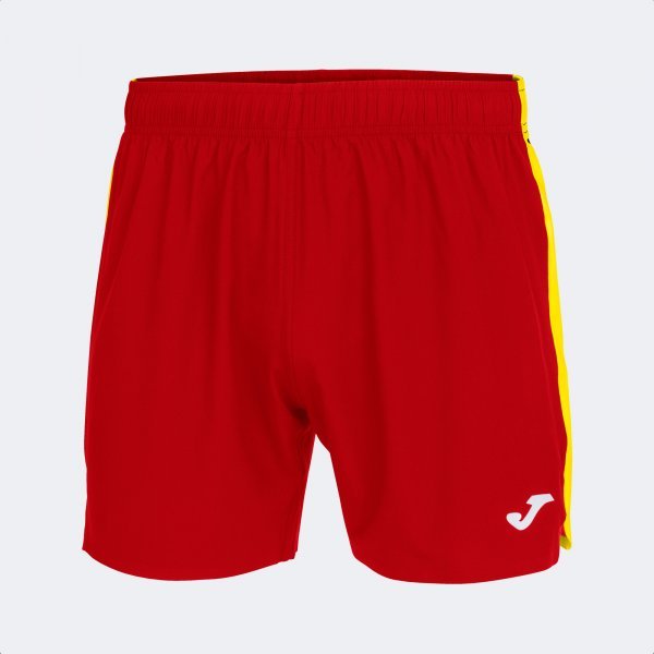 ELITE VII RED-YELLOW MICRO SHORTS