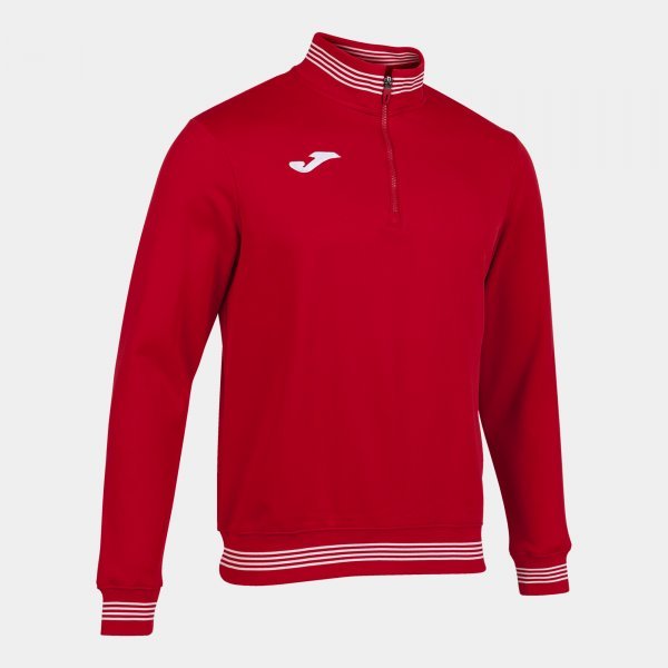 1/2 ZIP CAMPUS III RED SWEATSHIRT