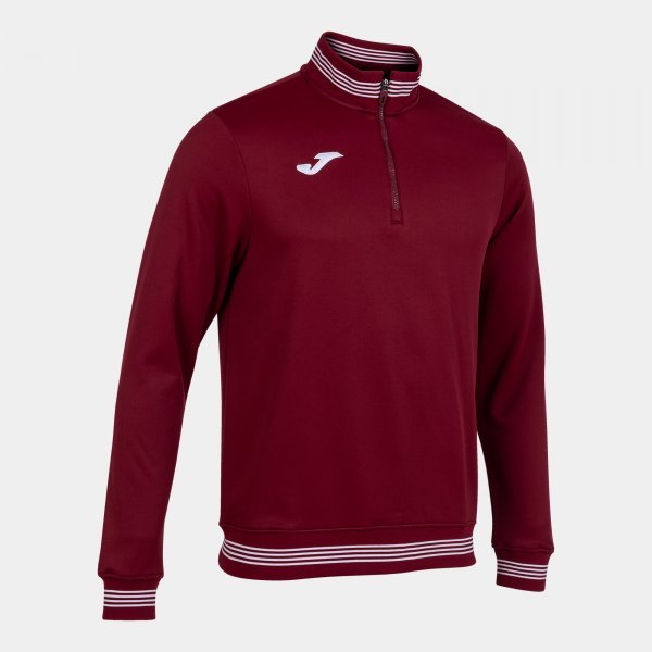 BURGUNDY CAMPUS III ZIP SWEATSHIRT