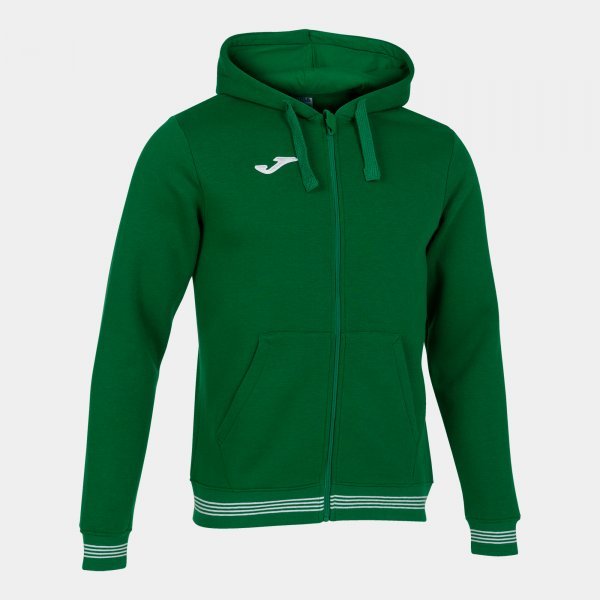 CAMPUS III GREEN HOODED JACKET