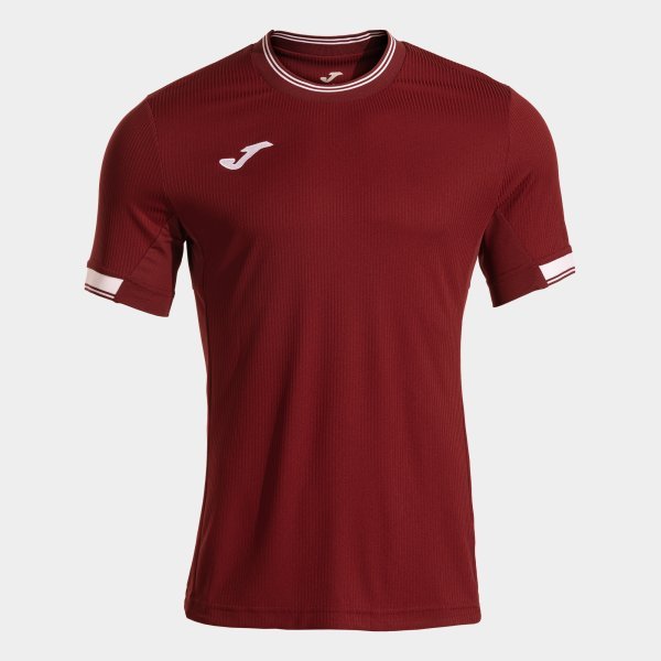 PERFORMANC E SHORT SLEEVE T-SHIRT BURGUNDY