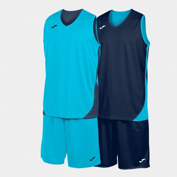 KANSAS SET FLUOR TURQUOISE NAVY BLUE